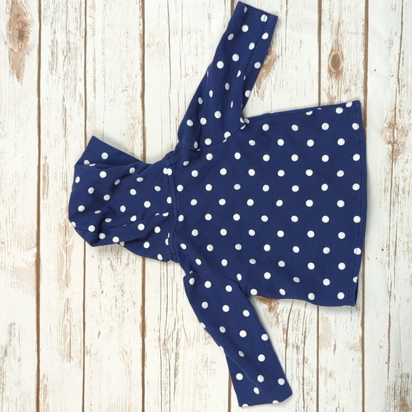 Carter's Navy/White Polka Dot Jacket 6M - Picture 7 of 7